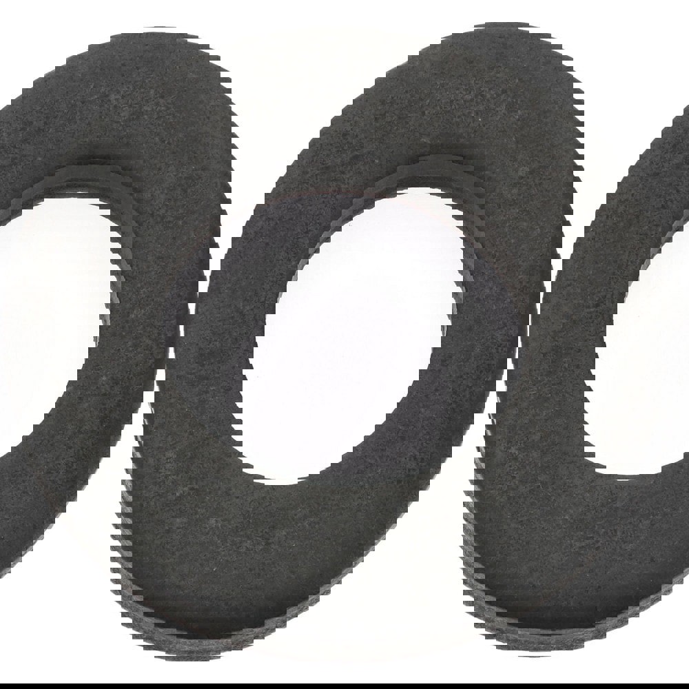 M16 Screw Extra Thick Flat Washer: Case Hardened Steel, Black Oxide Finish